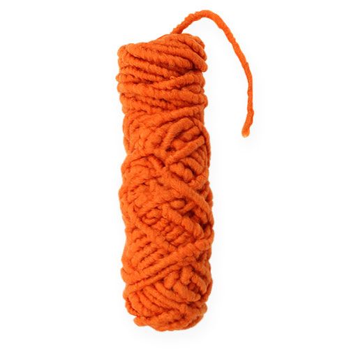 Vilten koordfleece Mirabell 25m oranje