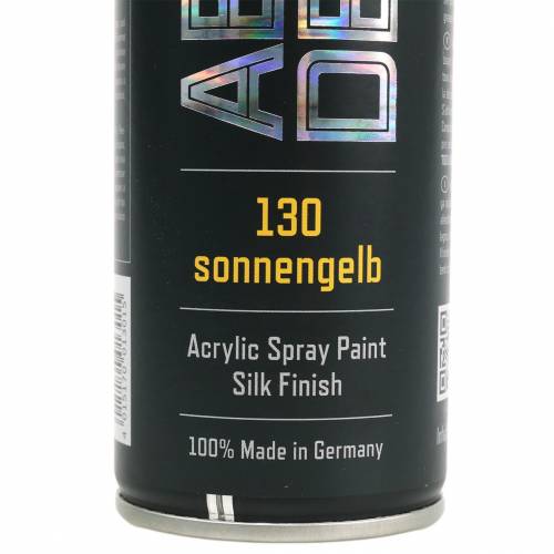 Floristik24 Kleurspray zijdemat zonnegeel 400ml
