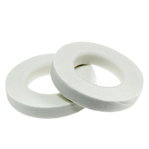 Floristik24 Floral Tape bloemenlint wit 13mm 2st