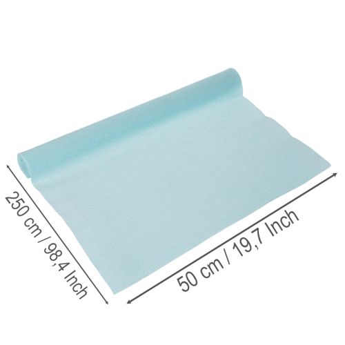 Bloemisten crêpepapier 50x250cm blauw voor decoratie | Floristik24.nl