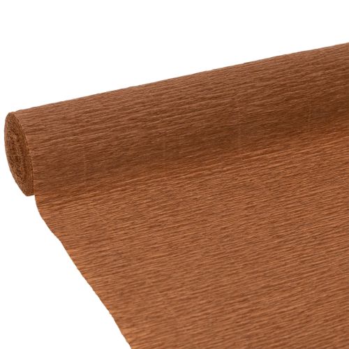Bloemisten crêpepapier, bruin, 50 cm brede rol kopen | Floristik24.nl