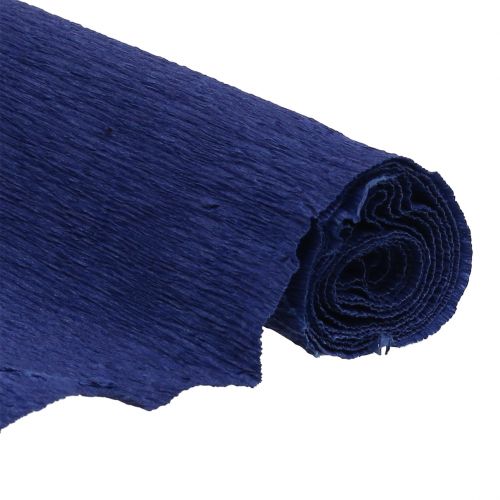 Floristik24 Bloemist crêpepapier donkerblauw 50x250cm