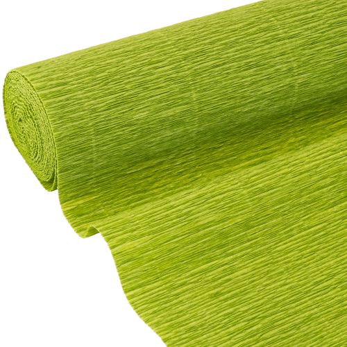 Bloemistencrêpepapier bloemistencrêpe grasgroen 50×250cm 5 stuks