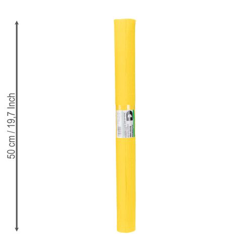 Artikel Bloemist Crêpepapier Geel 50x250cm