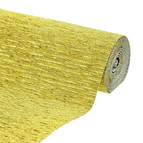 Floristik24 Bloemist Crêpepapier Goud 50x250cm