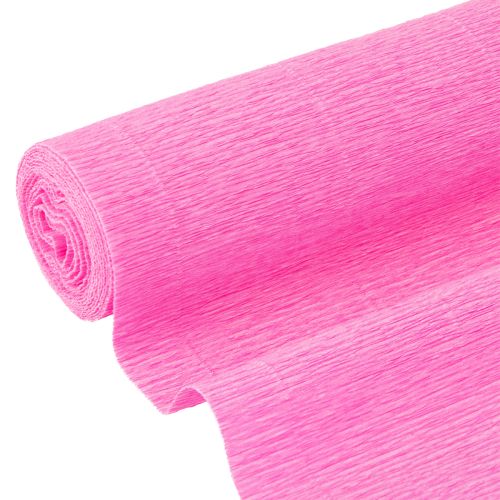 Floristik24 Bloemist crêpepapier lichtroze 50x250cm