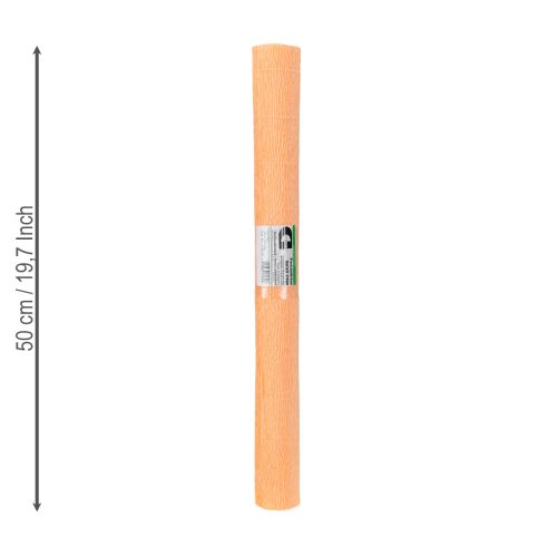 Artikel Bloemist crêpepapier zalm 50x250cm