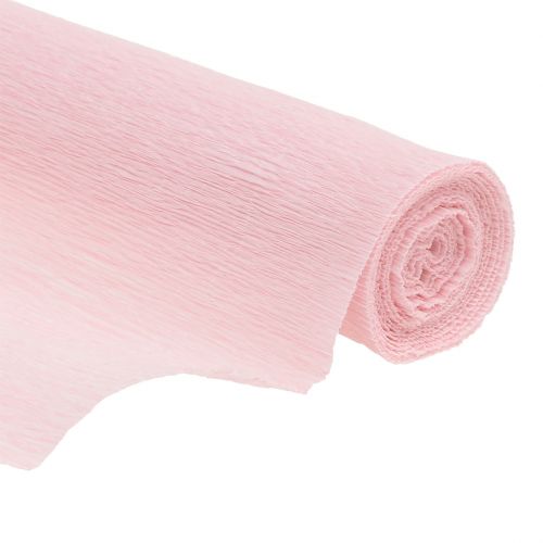 Artikel Bloemist crêpepapier roze 50x250cm