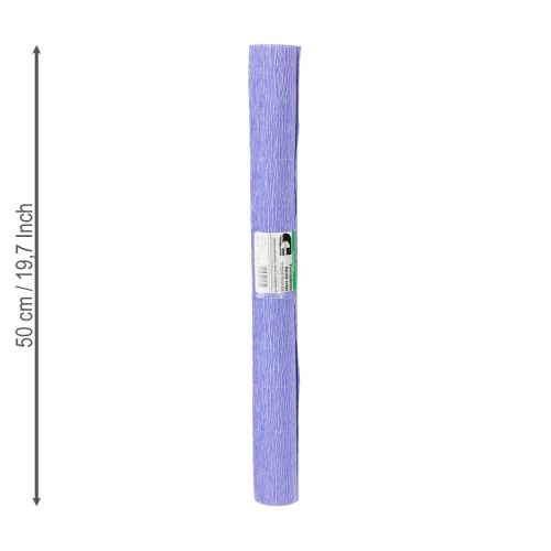 Artikel Bloemist crêpepapier violet 50x250cm