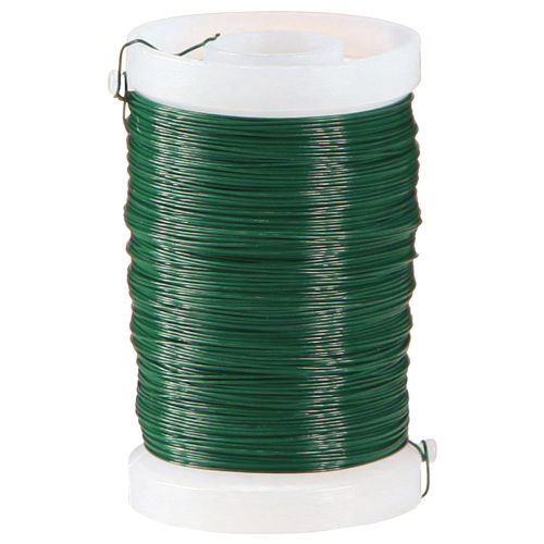 Artikel Bloemistendraad decoratiedraad mirtedraad groen 0,30 mm 100 g 3 st