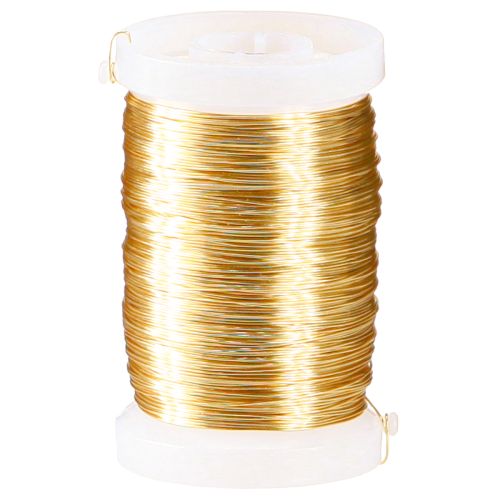 Artikel Bloemistendraad mirtedraad decoratief draad goud 0,30mm 100g 3 stuks