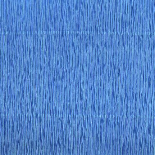 Artikel Bloem crêpe blauw B10cm gramgewicht 128g/m² L250cm 2 stuks