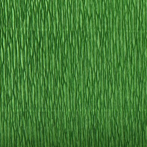 Artikel Bloem crêpe groen B10cm gramgewicht 128g/m² L250cm 2 stuks