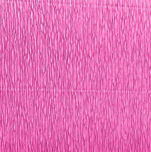 Artikel Bloem crêpe roze B10cm gramgewicht 128g/m2 L250cm 2st