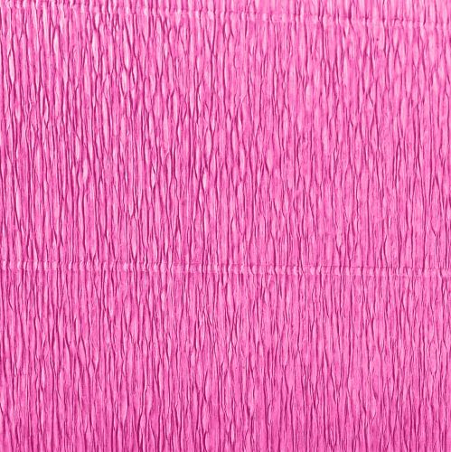 Artikel Bloem crêpe roze B10cm gramgewicht 128g/m2 L250cm 2st