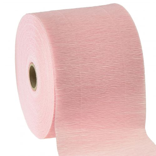 Artikel Bloem crêpe lichtroze B10cm gramgewicht 128g/m² L250cm 2 stuks
