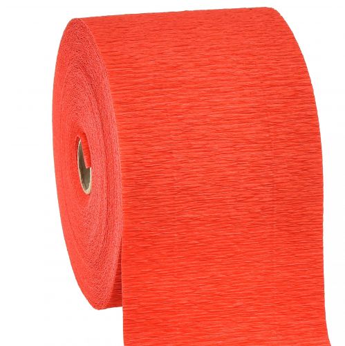 Bloem crêpe rood B10cm gramgewicht 128g/m² L250cm 2st