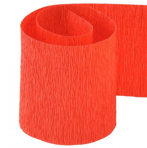 Artikel Bloem crêpe rood B10cm gramgewicht 128g/m² L250cm 2 stuks