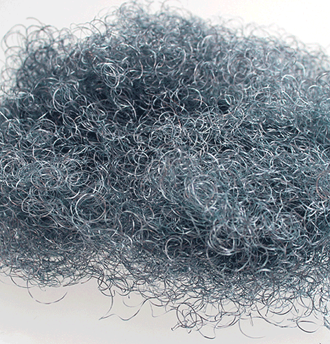 Floristik24 Flower Hair Tinsel Hemelsblauw 50g