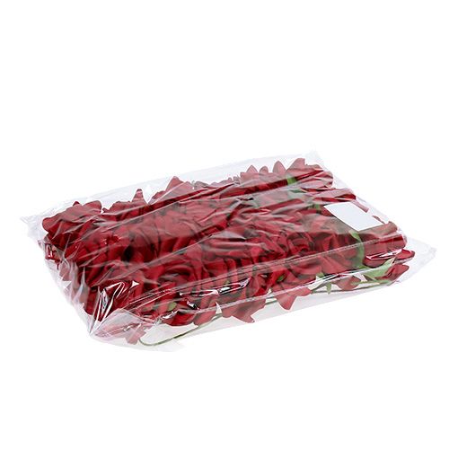Artikel Foam roosjes Ø7,5cm rood 18 st