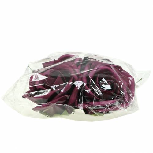 Artikel Foam Roos Paars Ø15cm 4 st