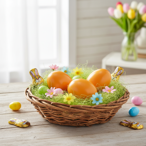 Artikel Paaseieren, echte kippeneieren, perfect voor creatieve knutselprojecten en paasdecoraties, 5 cm, 10 stuks