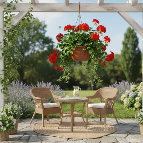 Artikel Hangmand Ø25cm terracotta