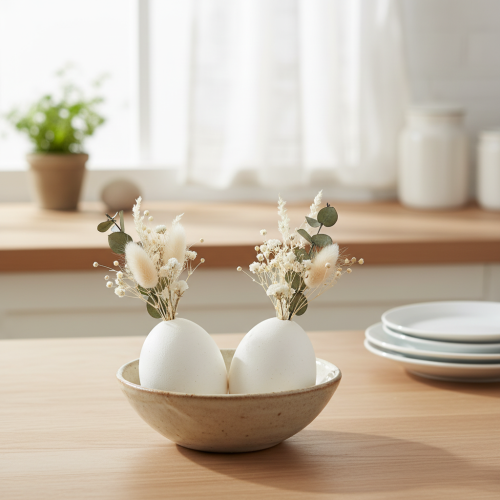 Artikel Witte kippeneieren, 10 stuks