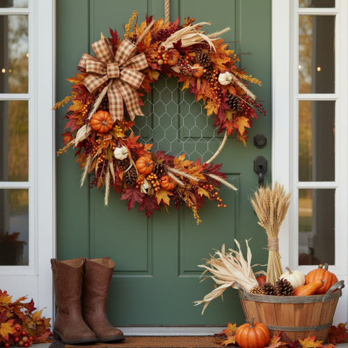 Artikel Boho metalen decoratieve ring, zilver, Ø28cm met natuurlijke raffia, set van 4 - hangende decoratie, wanddecoratie