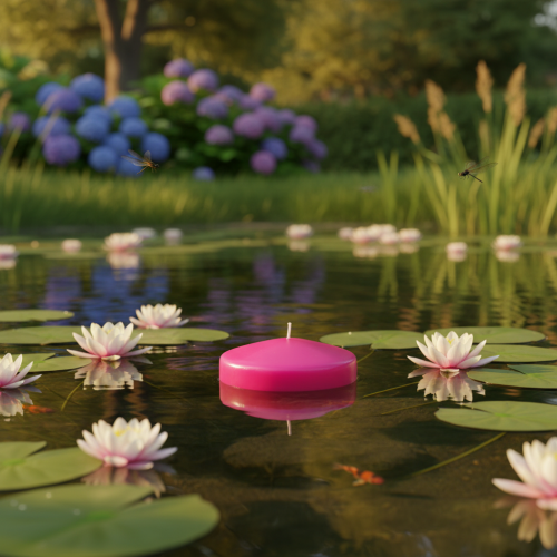 Artikel Drijvende kaarsjes als blikvanger voor feestelijke tafeldecoraties van allerlei soorten, 8 cm, 8 stuks