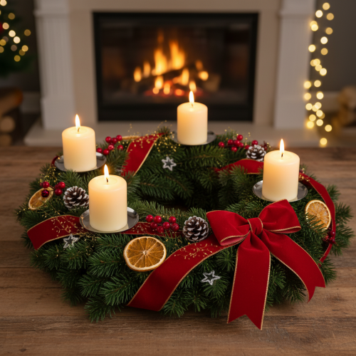 Artikel Kaarsenhouder zilver Ø10cm 4 st