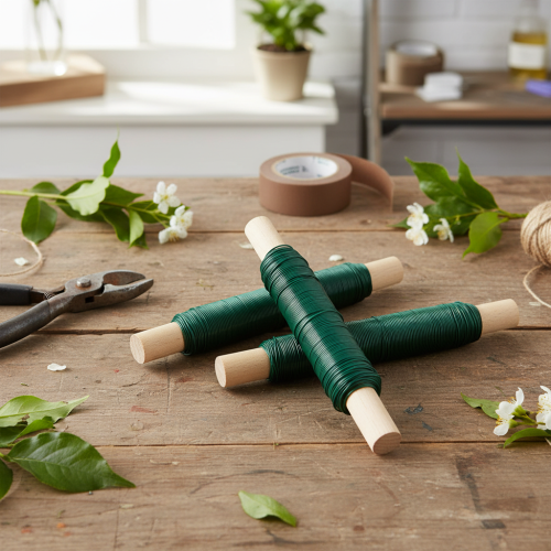 Artikel Bloembindersdraad groen 0,65 mm 100 g 3 stuks