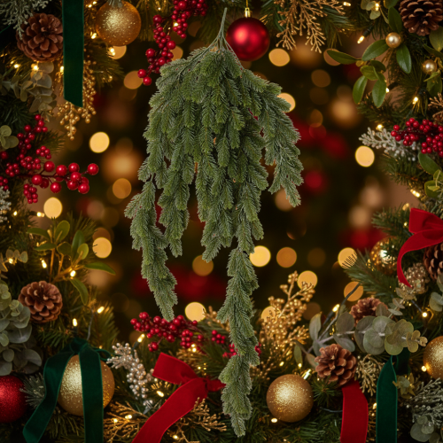 Kunstmatige dennentak voor kersttafeldecoratie 108 cm | Floristik24.nl