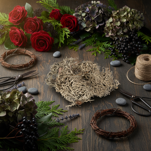 Decoratief mos, grijs mos voor knutselprojecten, 500 g | Floristik24.nl