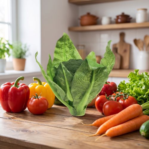 Artikel Broccoli groentedecoratie kunstgroen Ø12cm H15cm