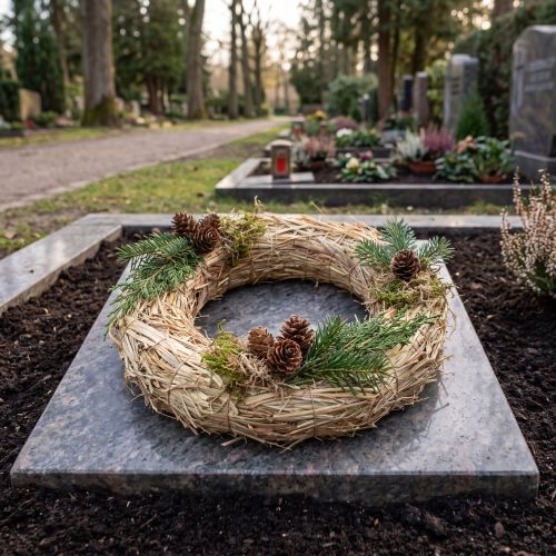 Strokrans Ø18cm - 10 stuks naturel - adventskrans, grafkrans, knutselmateriaal | Floristik24.nl