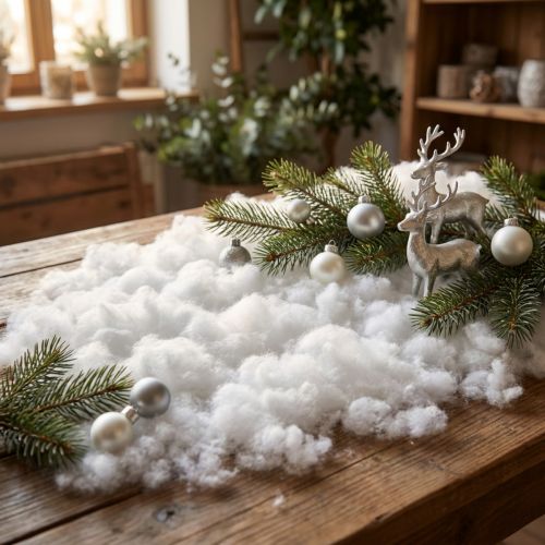 Decoratieve sneeuwvlokken kunstmatige sneeuwvlokken 40g × 3st | Floristik24.nl
