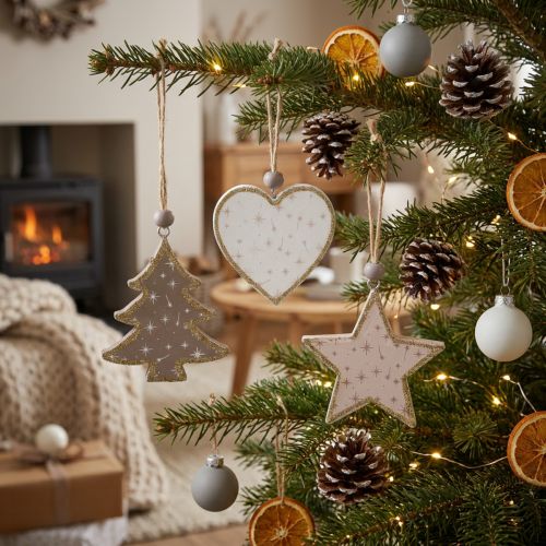 Kerstversiering, sterren,