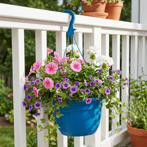 Hangmand 25cm blauw | Floristik24.nl