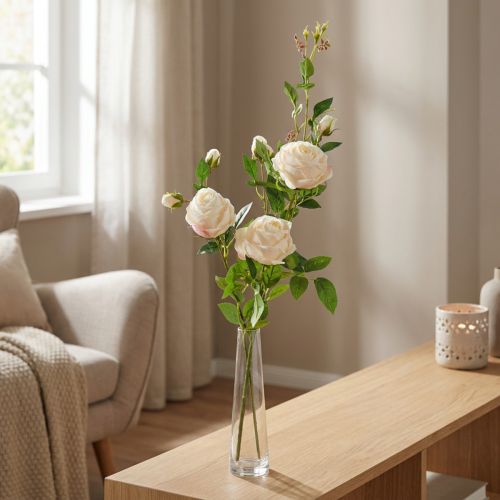 Rozentak crème / rosè 100cm | Floristik24.nl