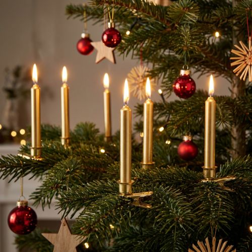 Boomkaarsen kerstboomkaarsen