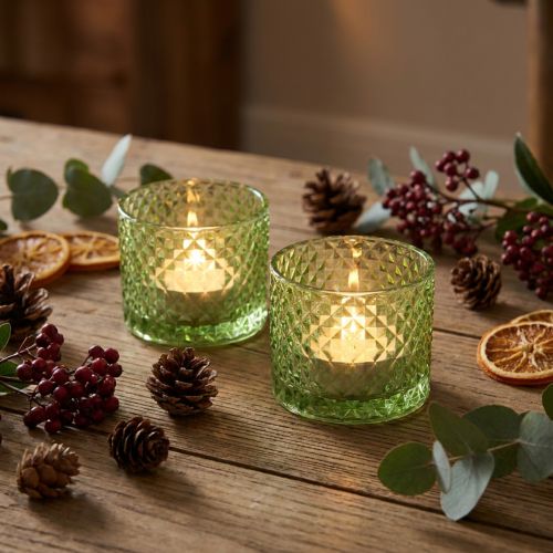 Decoratieve glazen schaal,
