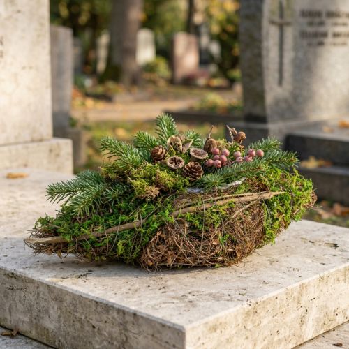Bootranken planten en mos plantenbak 31×17×6cm | Floristik24.nl