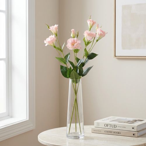 Lysianthus kunstroze 87,5cm | Floristik24.nl
