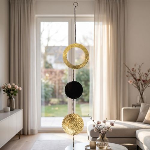 Hangende raamdecoratie in de