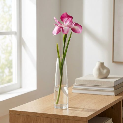 Iris kunstmatig Roze 78cm | Floristik24.nl