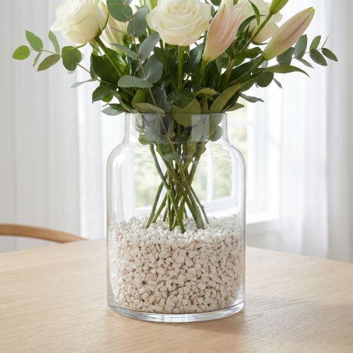 Artikel Decoratieve granulaat crème decoratieve stenen 2mm - 3mm 2kg