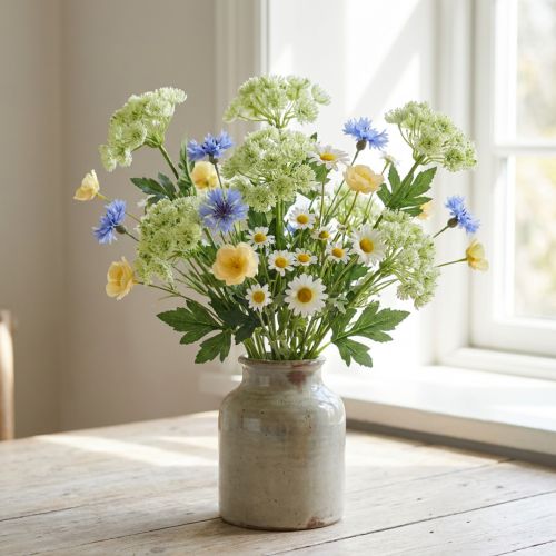 Dille kunst wit 49cm 6 st | Floristik24.nl
