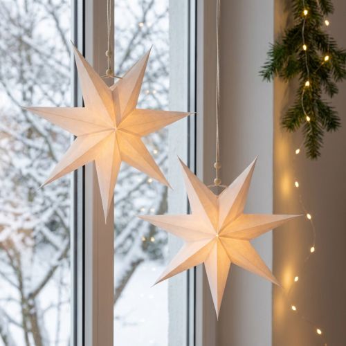 Kerstster raam, papieren sterren Kerst, vouwster Ø21cm 4st | Floristik24.nl