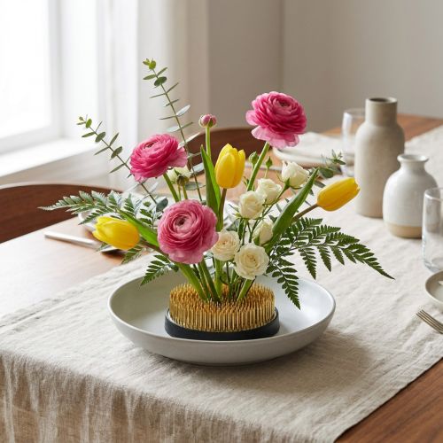 Egel rond Kenzan messing bloemegel 70mm | Floristik24.nl